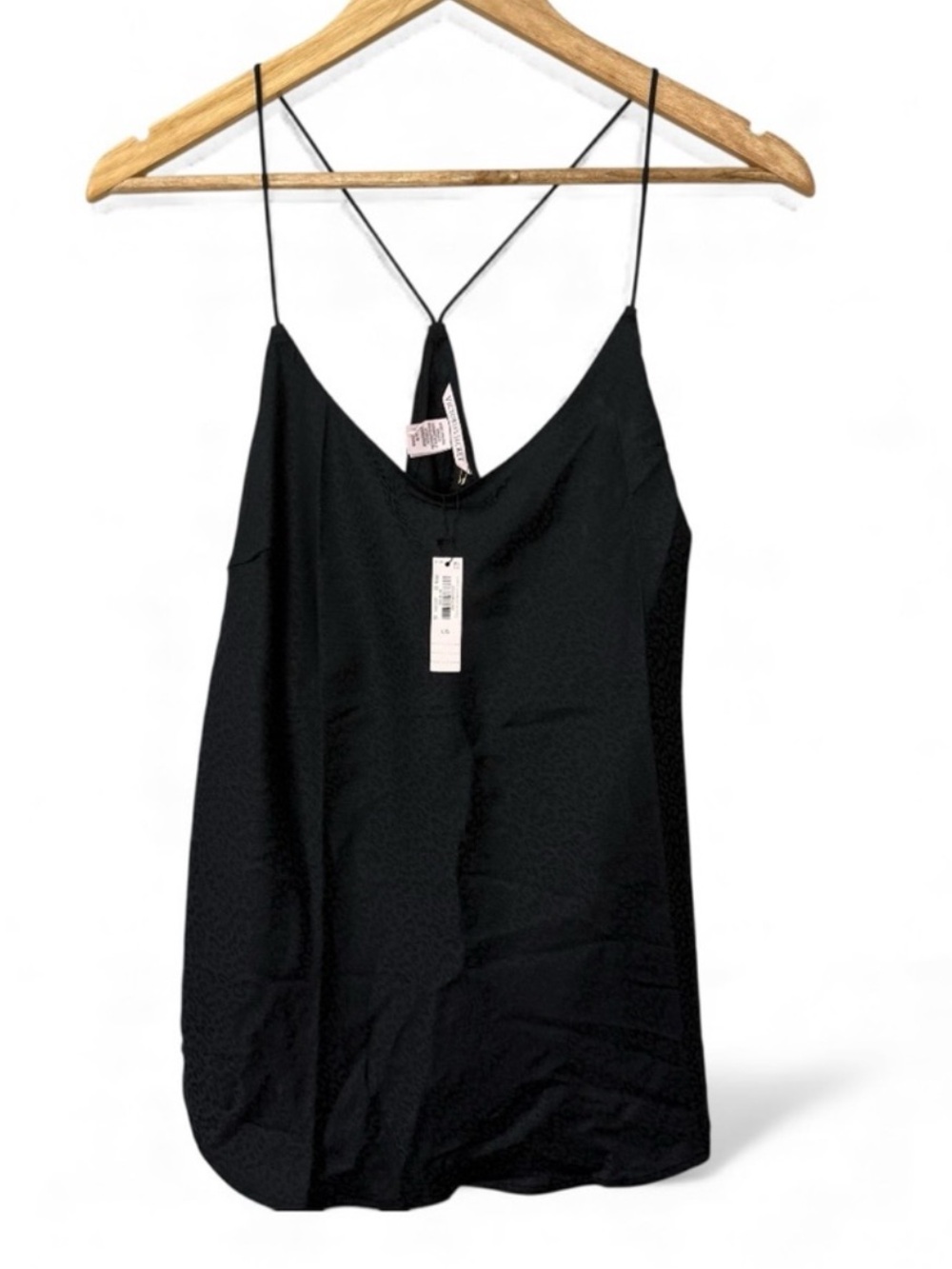 Victoria’s Secret Black Racerback Cami size Large